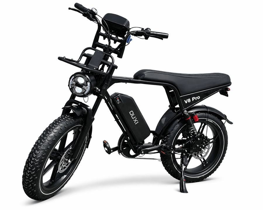 OUXI V8 Pro 24 Inch Fatbike - Zwart - Hydraulische Remmen - Hypebikes
