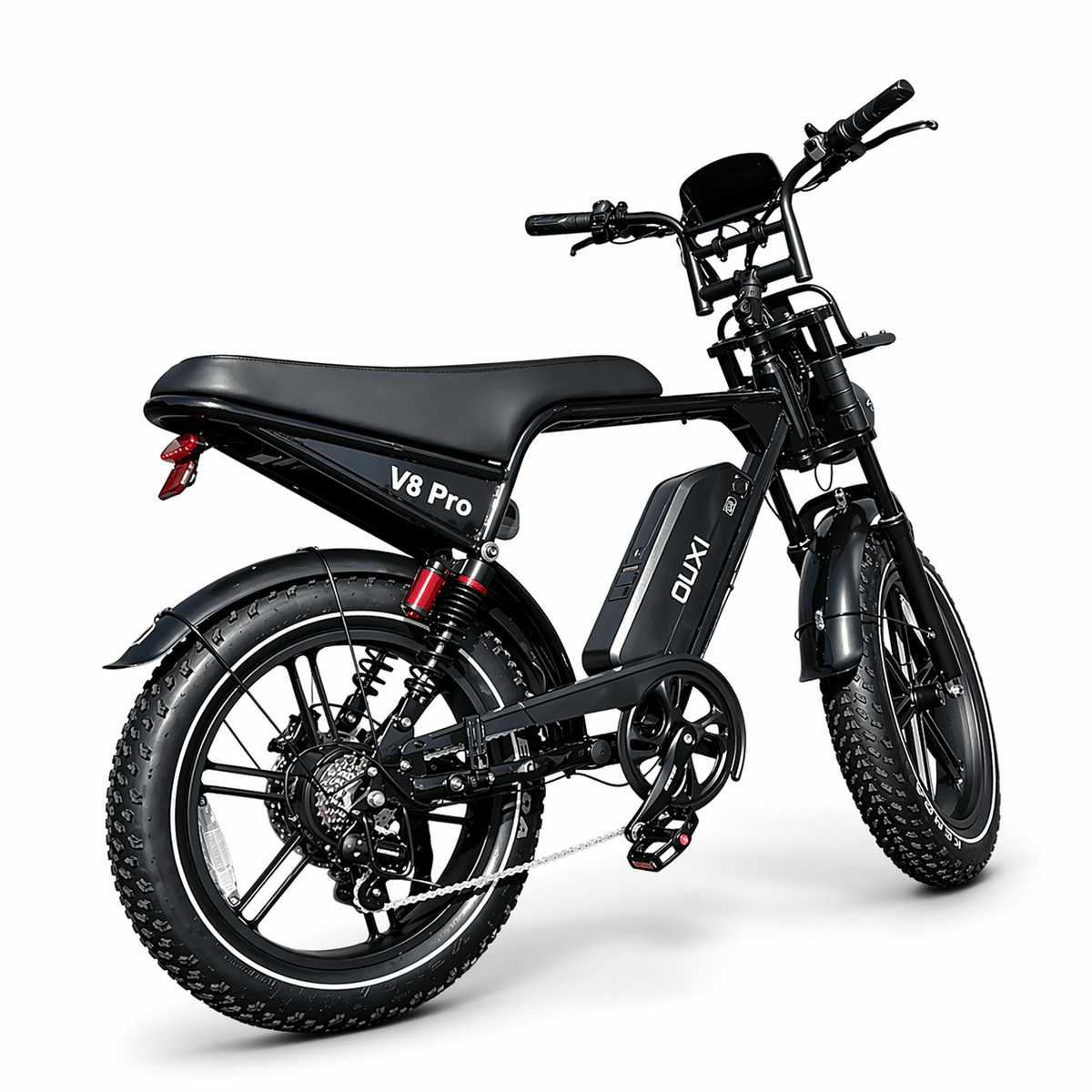 OUXI V8 Pro 24 Inch Fatbike - Zwart - Hydraulische Remmen - Hypebikes