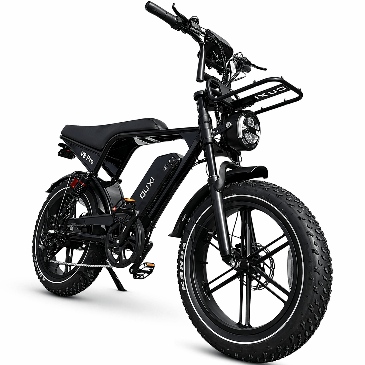 OUXI V8 Pro 24 Inch Fatbike - Zwart - Hydraulische Remmen - Hypebikes