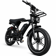 OUXI V8 Pro 24 Inch Fatbike - Zwart - Hydraulische Remmen - Hypebikes