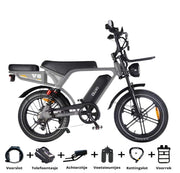 Ouxi V8 Ultra Grijs Special Edition - Hypebikes