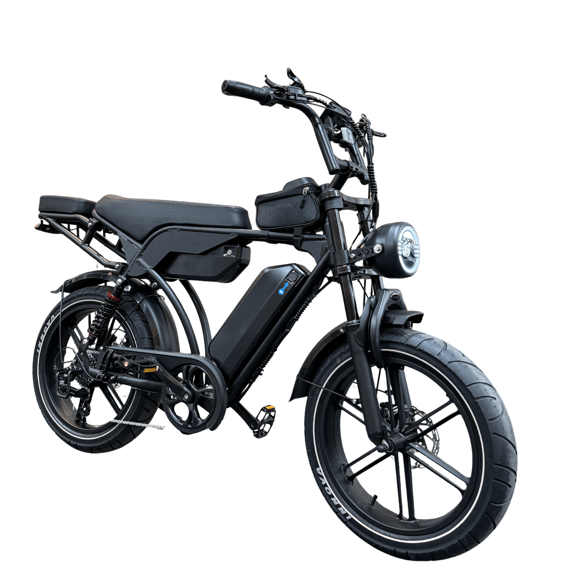 QM Wheels V29 Pro Fatbike Dubbele Accu Zwart - Hypebikes