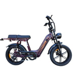 QmWheel D50 Fatbike Électrique 250W Violet