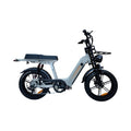 QmWheel D50 Elektrische Fatbike Grijs 250W Motor Dubbele Vering