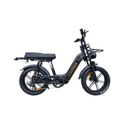 QmWheel D50 Fatbike Zwart - Hypebikes