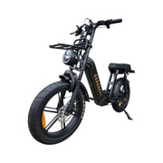QmWheel D50 Fatbike Zwart - Hypebikes