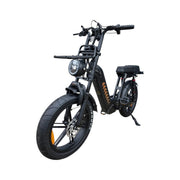 QmWheel D50 Fatbike Zwart - Hypebikes