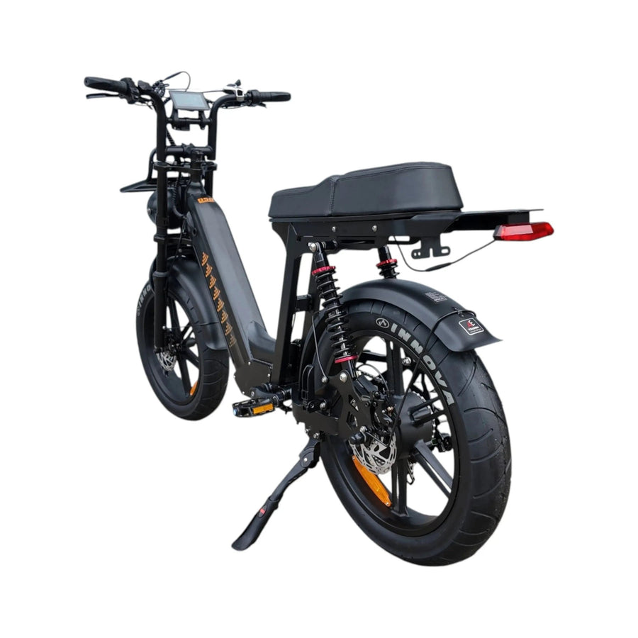 QmWheel D50 Fatbike Zwart - Hypebikes