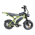 QmWheel V20 Mini Elektrische Fatbike Groen Compact Krachtig