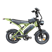 QmWheel V20 Mini Elektrische Fatbike Groen Compact Krachtig - Hypebikes