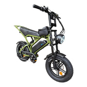 QmWheel V20 Mini Elektrische Fatbike Groen Compact Krachtig - Hypebikes