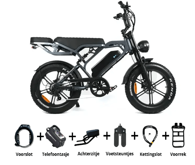 QMWHEEL V20 PRO 10.0 2025 - Fatbike - Dark Grey Special Edition - Hypebikes