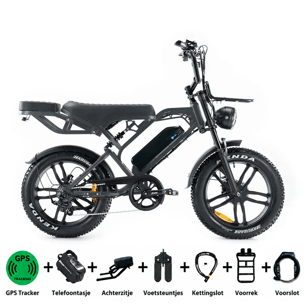 QMWHEEL V20 PRO 10.0 2025 - Fatbike - Dark Grey Special Edition - Hypebikes