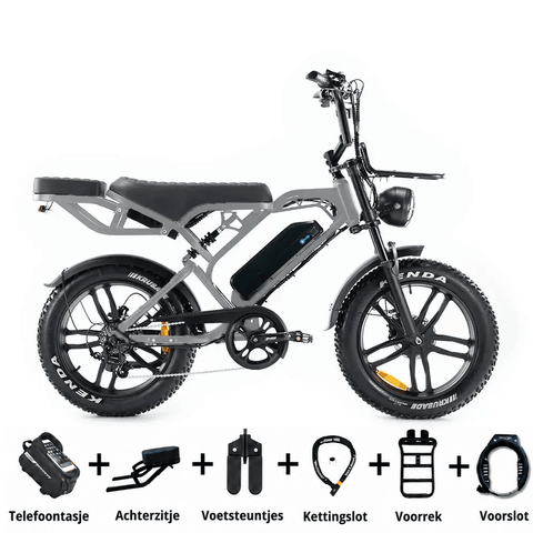 QMWHEEL V20 PRO 9.0 2025 – Fatbike – Nardo Grey