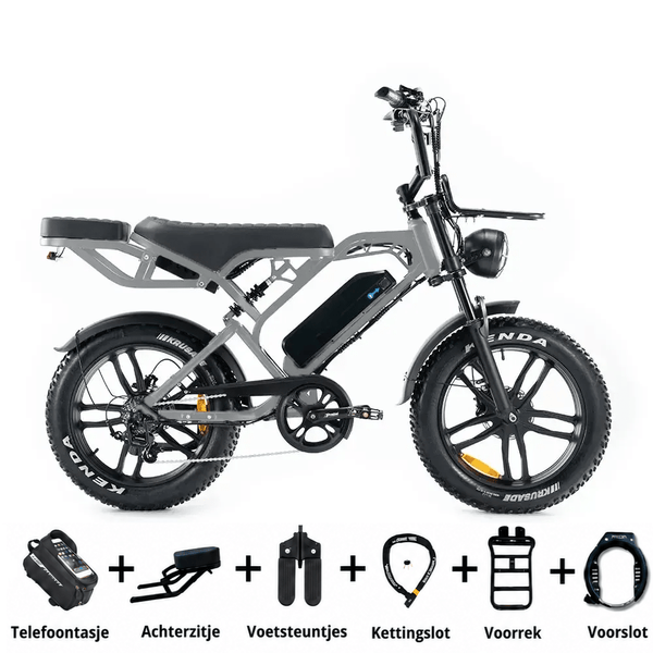 QMWHEEL V20 PRO 9.0 2025 – Fatbike – Nardo Grey