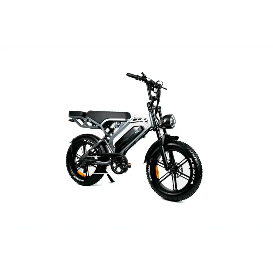 QMWheel V20 Pro 2026 fatbike donkergrijs