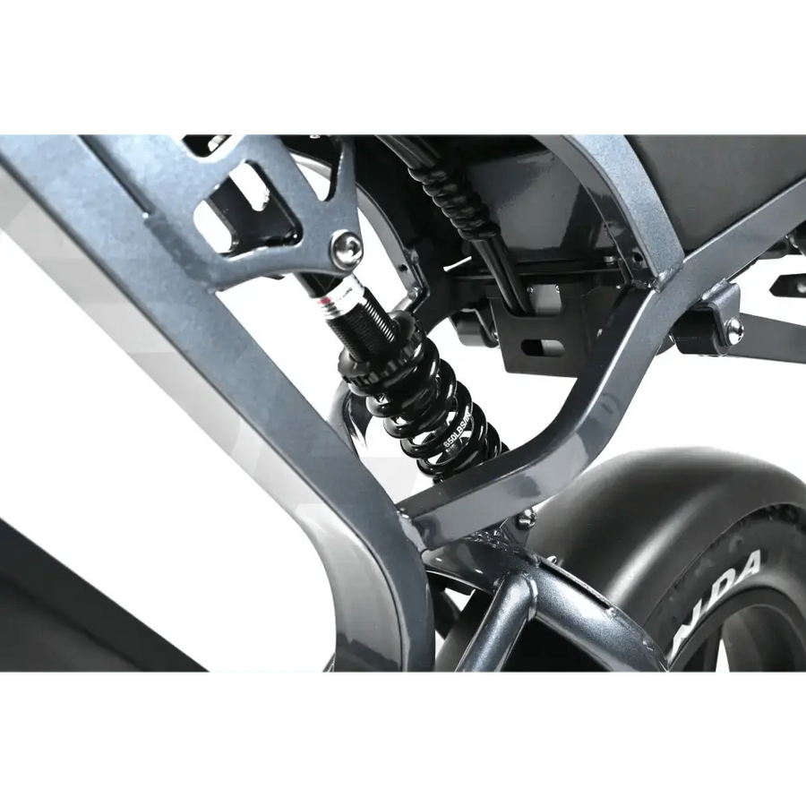 QMWheel V20 Pro 2026 fatbike donkergrijs