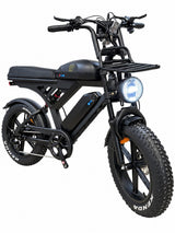 QMWHEEL V30 - Fatbike Dubbele Accu - Zwart