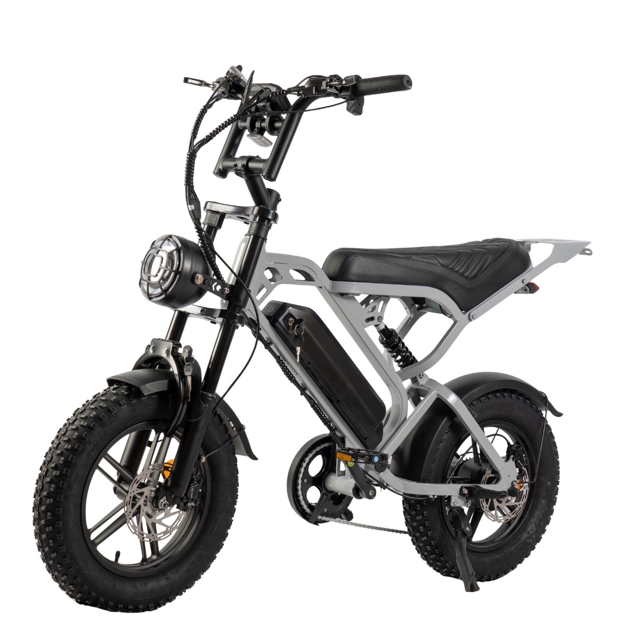 V20 Pro Mini Fatbike Nardo Grey - Hypebikes