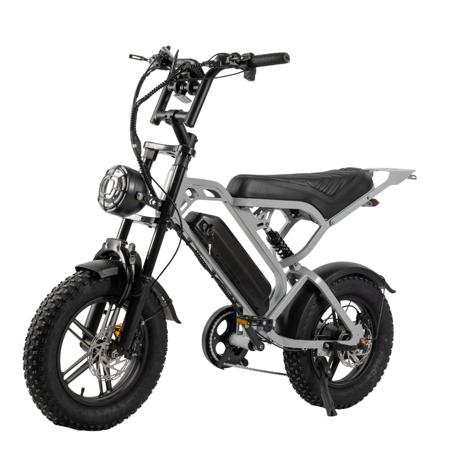 V20 Pro Mini Fatbike Nardo Grey - Hypebikes