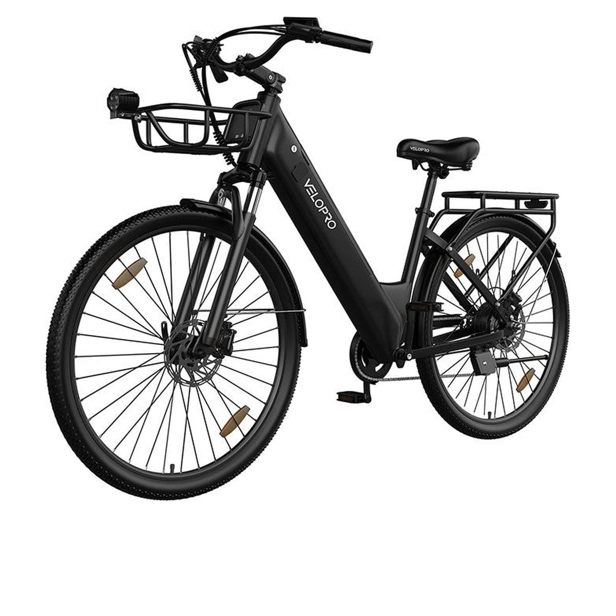 Velopro C1 Pro Elektrische Stadsfiets Zwart - Hypebikes